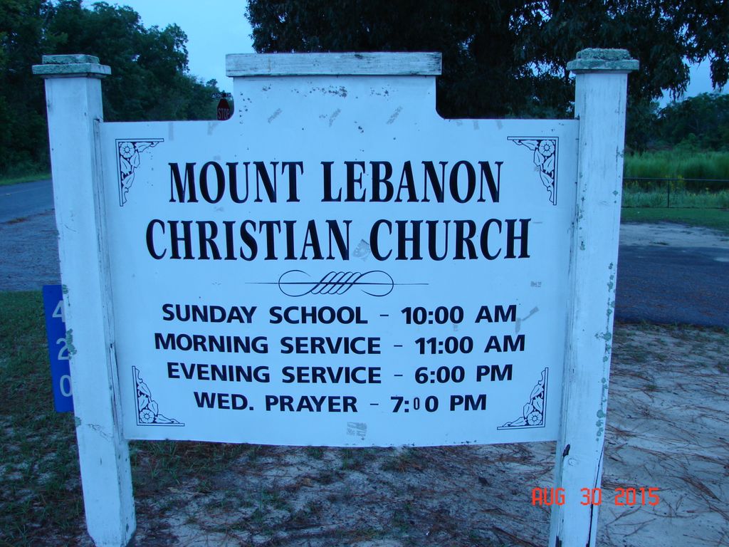 Mount Lebanon Christian Church Cemetery