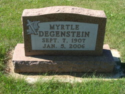 Myrtle Amalia <I>Bye</I> Degenstein 