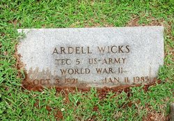 Arthur Ardell “Rab” Wicks 