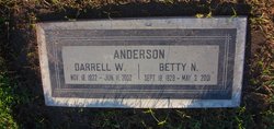 Betty N Anderson 
