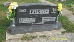 Donna <I>Rutledge</I> Busick 