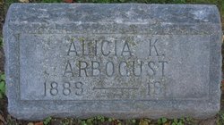 Alicia Van Buren <I>Keisker</I> Arbogust 