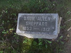 Sarah J “Sadie” <I>Allen</I> Sheppard 