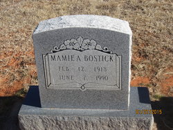 Mamie A Bostick 