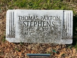 Thomas Paxton Stephens 