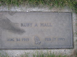 Ruby Alberta <I>Browning</I> Hall 