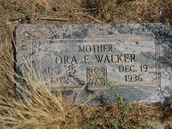 Oraella Esther “Ora” <I>Culbertson</I> Walker 