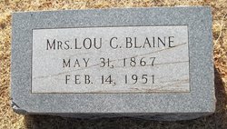 Lou Carrie <I>Strong</I> Blaine 