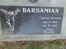 Carolyn Suzanne “Carol” <I>Carrillo</I> Barsamian 