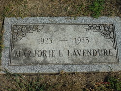 Marjorie Leona <I>Phillips</I> Lavendure 