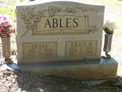 Grace Deletha <I>Posey</I> Ables 
