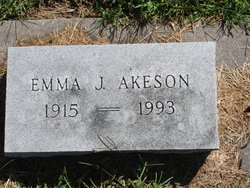 Emma J. <I>Tigner</I> Akeson 