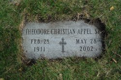 Theodore Christian “Ted” Appel Sr.