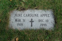 June Caroline <I>McGrain</I> Appel 