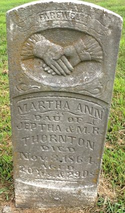 Martha Ann Thornton 