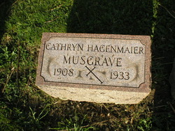 Cathryn Regina “Kitty” <I>Hagenmaier</I> Musgrave 