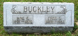 Fred E Buckley 