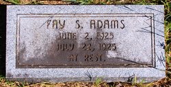 Fay S. Adams 