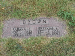 Sabara J <I>Sledge</I> Brown 
