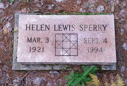 Helen T. <I>Lewis</I> Sperry 