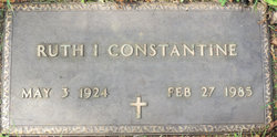 Ruth I <I>Fayette</I> Constantine 