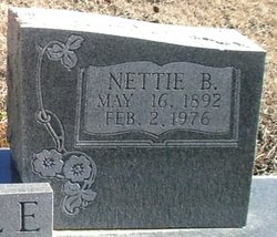 Nettie B <I>Odum</I> Sallee 
