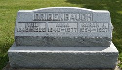 Sarah Jane <I>Albaugh</I> Bridenbaugh 
