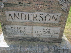 Freda <I>Lindstrom</I> Anderson 