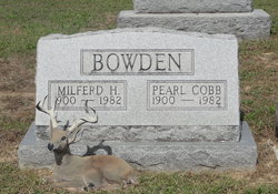 Pearl <I>Cobb</I> Bowden 