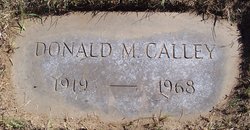 Donald Maurice Calley 