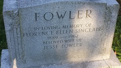 Florence Ellen <I>Sinclair</I> Fowler 
