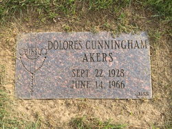 Dolores M. <I>Cunningham</I> Akers 