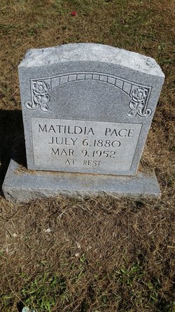 Matilda <I>Brooks</I> Pace 