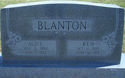 John Benjamin “Ben” Blanton 