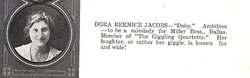 Dora Bernice <I>Jacobs</I> Aronson 