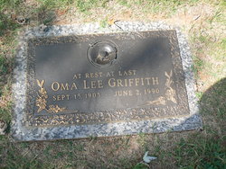 Oma Lee <I>West</I> Griffith 