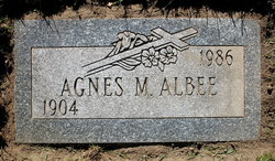 Agnes <I>May</I> Albee 
