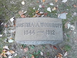Justina Abigail <I>Wood</I> Woodruff 