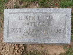 Bessie <I>Longstreth</I> Fox-Rattigan 