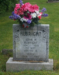 Hattie A. <I>Seely</I> Albright 