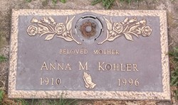 Anna <I>Mahnke</I> Kohler 