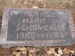 Marie J. <I>Arends</I> Schomerus 