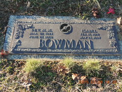 Rev Madison M. Bowman 