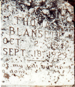 Thompson “Thomas” Blansett 