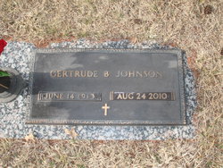 Gertrude <I>Krolikowski</I> Johnson 