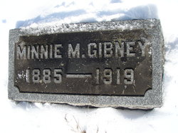 Wilhelmina “Minnie” <I>Metzmaier</I> Gibney 