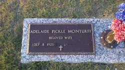 Adelaide V. “Addie” <I>Pickle</I> McInturff 