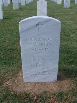 Alexander Warren “Alex” Adams 