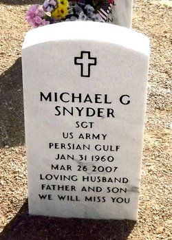 SGT Michael G. Snyder 