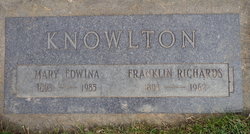 Franklin Richards “Dick” Knowlton 